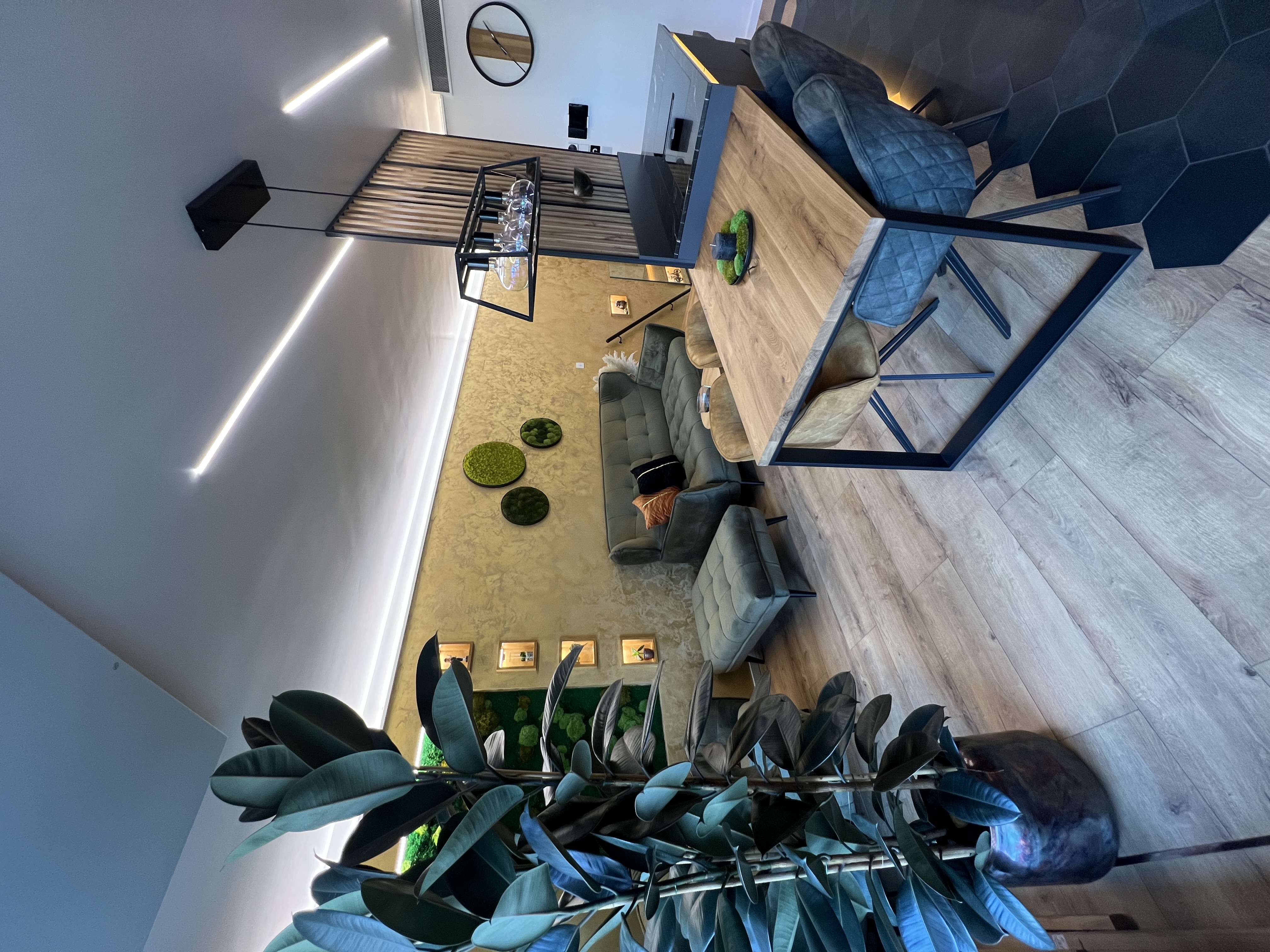 Městský apartmán s přírodními akcenty